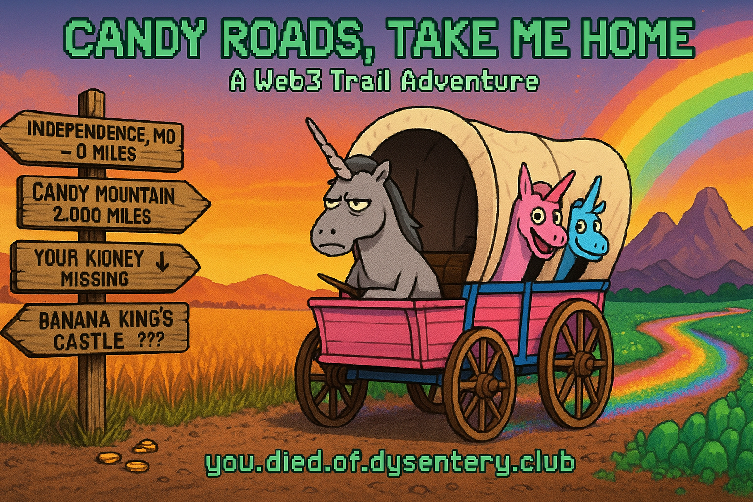 Candy Roads Adventure: Unicorns & Candy